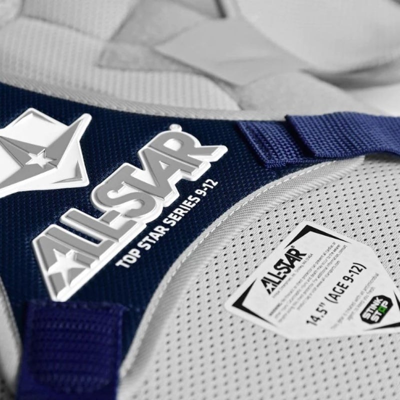Allstar Top Star Intermediate 12-16 NOCSAE Baseball Chest Protector - Image 3